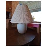 21 INCH TALL LAMP WITH SHADE