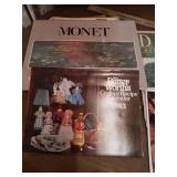 BOX OF OLD CALENDARS