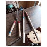 TWO GARDENING SHEERS