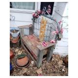 OUTDOOR GARDEN BENCH