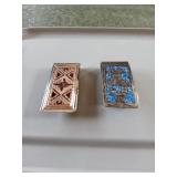 TWO HISPANIC THEMED MONEY CLIPS