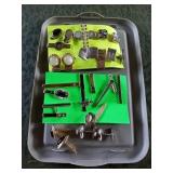 SEVERAL PAIR OF CUFFLINKS AND TIE CLIPS