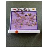 SEVERAL COSTUME JEWELRY LAPEL PINS