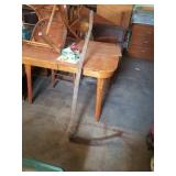 VINTAGE WOOD HANDLE SYTHE