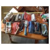 VARIETY OF SANDING AND CEMENT TOOLS