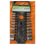 PITTSBURGH 1/4 DRIVE 21 PC SOCKET SET