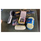 WIRE BRUSH CAR FRESHENER, BRACKETS AND MISC