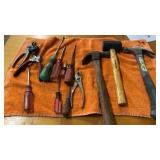 MISC TOOLS- HAMMERS , PLIERS, SCREWDRIVERS