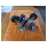 5 CASTOR WHEELS