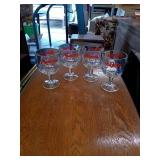 FOUR VINTAGE HAMMS BEER MUGS