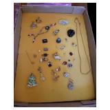 SEVERAL PIECES OF MISC COSTUME JEWELRY