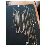 VINTAGE COSTUME JEWELRY NECKLACES