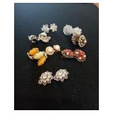 LADIES VINTAGE CLIP-ON EARRINGS