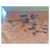 VARIETY OF TIE CLASPS