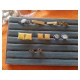 TIE CLASPS AND  CUFF LINKS