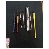 8 VINTAGE INKWELL PENS