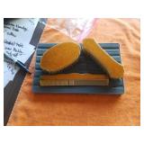 VINTAGE COMB AND BRUSH SET