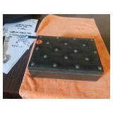 SWANK  BLACK JEWELRY BOX