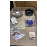 ADVERTISING ASHTRAYS, AND OTHER VINTAGE