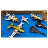 TOY AIRPLANE, JETS , STEALTH BOMBER,2  ARE