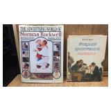 2 NORMAN ROCKWELL BOOKS