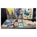 MANY PRINTS , CARDS AND ARTICLES - NORMAN