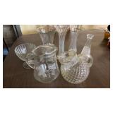 FANCY VASES AND PITCHERS