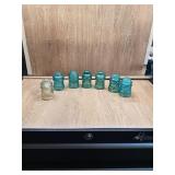 7 SMALL VINTAGE INSULATORS