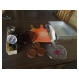 COOKING UTINSELS, CUTTING BOARDS, CORD AWAYS, 9 X