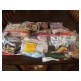 ZIPPERS,  LACE,  AND MISCELLANOUS CRAFT ITEMS