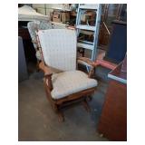 WOOD ROCKER GLIDER