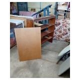 BOOK SHELF AND FIBER BOARD