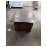 WOOD END TABLE