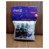 12 FOOT COCA-COLA STRING LIGHTS SET FOR INDOOR