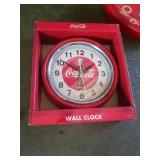 9" COCA-COLA WALL CLOCK
