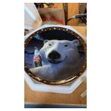 8 INCH COCA-COLA BEAR PLATE