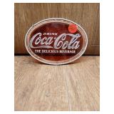 REPRODUCTION SMALL STAINED GLASS COCA-COLA WALL