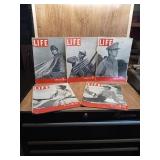 5 VINTAGE LIFE MAGAZINES