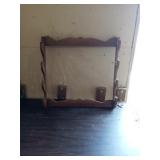 WALL HANGING GUN RACK