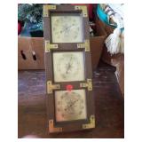 THERMOMETER,  BAROMETER,  HUMIDITY SET