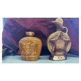 2 WHISKEY DECANTERS- FORT STILL AND ELKS