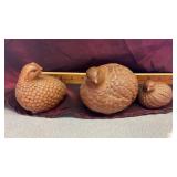 FAMILY OF CERAMIC QUAIL