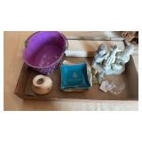 GOLDS OF NEBRASKA SILVER PLATED KNIFE WITH BOX ,