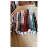 10 HARDBACK NOVELS IN GREAT SHAPE