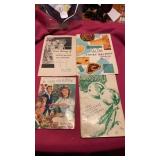 4 MID CENTURY COOK, IDEA  BOOKS