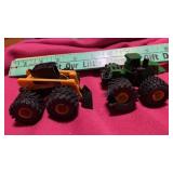JOHN DEERE KNOCK OFF-  MINI MONSTER TIRE TRACTOR