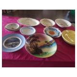 VARIETY OF VINTAGE DISHES