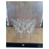 14 CLEAR LIQUEUR GLASSES