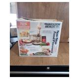 HAMILTON BEACH 6 SPEED FOOD PROCESSOR, BOXED