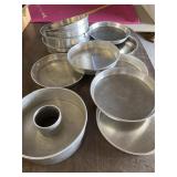 CAKE PANS- MANY